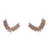 Criss-cross Leaves Collar Pin (Set of 2)