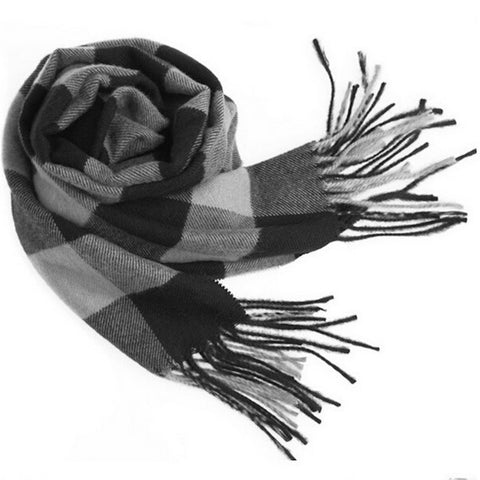 Winter Warm Checks Scarf/Muffler