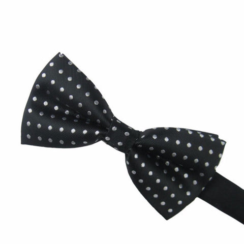 Flirty Dots Black Bowtie