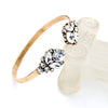 Crystal Ends Cuff Bracelet