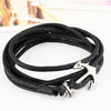 Multilayer Anchor Leather Bracelet