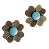 Vintage Flower Brooch (Pair)