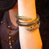 Circled Snake Bracelet