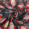 Christmas Santa Print Scarf