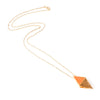 Inverted Pyramid Pendant Chain