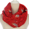 Cute Sparrows Print Scarf